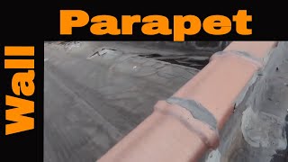 Leaky parapet Wall Repair  Turbo Poly Seal [upl. by Jerrine491]