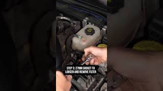 How to change the Oil Filter in the 20202023 Jeep WranglerGladiator 30L EcoDiesel [upl. by Silliw]