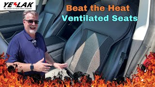 Beat the Heat With the CoolRide Ventilated Seat from Yeslak [upl. by Paymar]