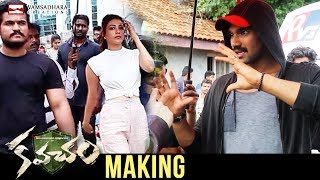 Kavacham Movie MAKING  Bellamkonda Sreenivas  Kajal Aggarwal  Mehreen  Thaman S [upl. by Ellasal]