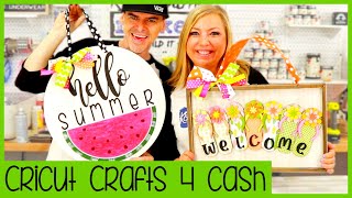 Cricut Crafts to Make and Sell [upl. by Nailliw214]