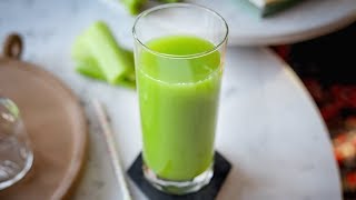 Celery Juice  How To Make Celery Juice In A Blender [upl. by Olivann]