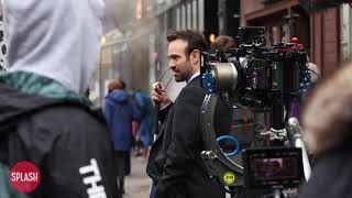 Charlie Cox Returns As The Daredevil  On Set For quotDaredevil Born Againquot  29 Jan 2024 [upl. by Sum]