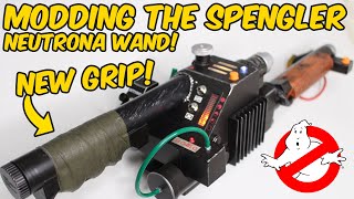 Modding the Ghostbusters Spengler Neutrona Wand NEW GRIP Ghostbusters News Halloween Countdown [upl. by Erreid406]