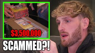 LOGAN PAUL ON 3500000 POKÉMON SCAM quotIT WASNT FAKEquot [upl. by Ylac]