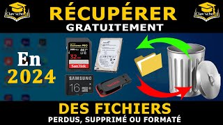 Comment récupérer gratuitement des fichiers supprimés ou perdus après le formatage [upl. by Nyram338]