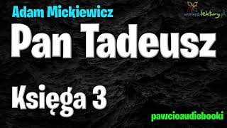 Pan Tadeusz  Księga 3  Adam Mickiewicz  Audiobook za darmo  pawcioaudiobooki [upl. by Eciralc133]