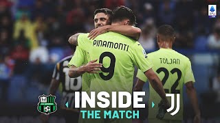 Sassuolo’s exhilarating win against Juventus  Inside The Match  Serie A 202324 [upl. by Riancho]