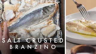 Salt Crusted Branzino [upl. by Addison]