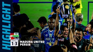 KEMENANGAN YANG SEMPURNA PERSIB JUARA LIGA 1 20232024  MATCH HIGHLIGHT MADURA UNITED 13 PERSIB [upl. by Olocin911]