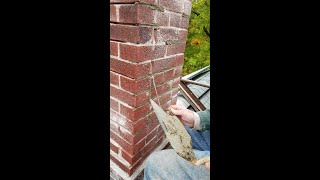 Old Brick Repair Lime Mortar and Repointing [upl. by Nitsew]