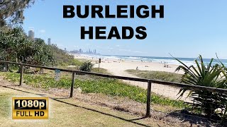 HD BURLEIGH HEADS WALK  GOLD COAST QLD  JAMES STREET TO BURLEIGH BEACH ☀️ 🌴🌊 [upl. by Ankney]