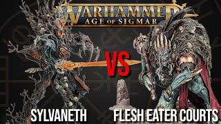 Liam Learns AoS  Sylvaneth Vs Flesh Eater Courts  Age of Sigmar Special with Warhipster [upl. by Falcone]