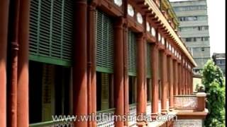 Rabindranath Tagores house  Jorasanko Thakur bari  archival footage [upl. by Critchfield]