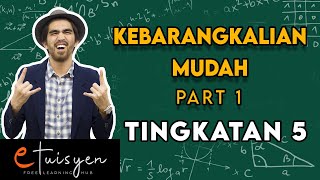 eTuisyen TINGKATAN 5 MATEMATIK TAMBAHAN Bab 7  Kebarangkalian Mudah PART 1 [upl. by Dahcir]