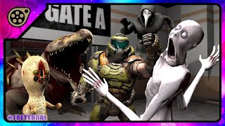 Doom Slayer vs SCP Foundation part 13 [upl. by Nnybor187]