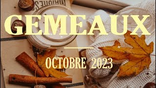 GEMEAUX♊ Octobre 2023 〰 la Lumière après lAttente [upl. by Icak406]