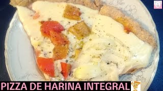 como hacer PIZZA casera PASO A PASO con harina PUREZA👍👍👍👌 [upl. by Ellon]