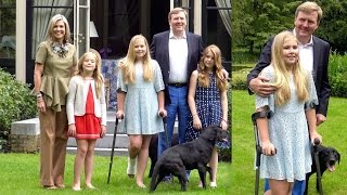 Prinses Amalia van baby tot Amalia op krukkenCompilatie [upl. by Dever122]