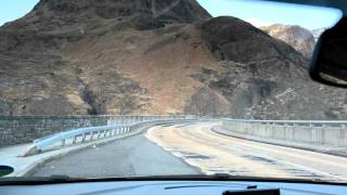 Drive through Rannoch Moor to Glencoe on the A82 [upl. by Redleh]