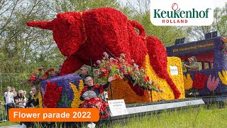 Flower Parade  Keukenhof 2022 [upl. by Uticas143]