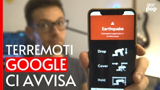 TERREMOTO A MILANO rilevato da Google ecco come funziona il sistema [upl. by Tiduj]