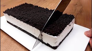 Oreo Dessert in 5 Minuten Nur 4 einfache Zutaten Ohne Backen und Gelatine [upl. by Malone]