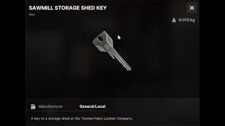 Sawmill Storage Shed Key  Key Guide  Gray Zone Warfare [upl. by Ailsun]