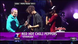 Red Hot Chili Peppers  Monarchy of Roses Otherside By the Way  Live in Argentina PEPSI MUSIC 2011 [upl. by Alcinia]