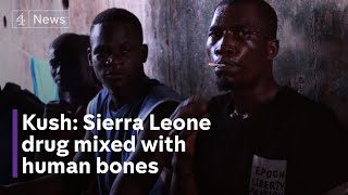 Drug mixed with human bones ravaging Sierra Leone [upl. by Anyala20]