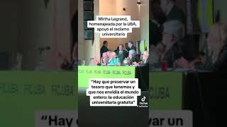 Mirtha Legrand Apoya la Educación Felicitaciones 👏 👏 [upl. by Warfore]