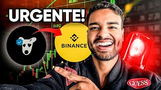 DOGS COM LISTAGEM NA BINANCE NESSA DATA Esteja posicionado [upl. by Bow]