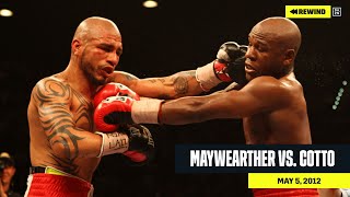 FULL FIGHT  Floyd Mayweather vs Miguel Cotto DAZN REWIND [upl. by Ainomar]