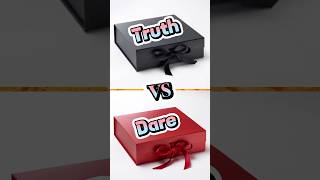 truth dare challenge 👊viral shorts 500subs [upl. by Enyluqcaj]