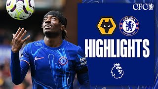 Wolves 26 Chelsea  8GOAL THRILLER  HIGHLIGHTS  Premier League 202425 [upl. by Adnamar]