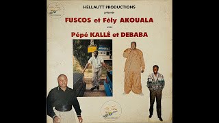 Fuscos et Felly Akouala avec Pépé Kallé et Debaba  Lumière LP 1989 [upl. by Fabrianna]