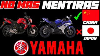 POR QUE LAS MOTOS YAMAHA YA NO SON JAPONESAS  DONDE SE FABRICAN REALMENTE  TODA LA VERDAD 😬 [upl. by Lauri]