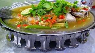 Resepi siakap stim limau ala Thai  Rizal tomyam [upl. by Maryann]