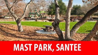 Mast Park in Santee California Summer 2021  Santee Disc Golf Course amp Dog Park California is Open [upl. by Tawney126]