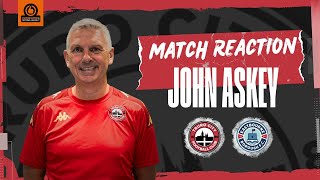 John Askey Match Reaction Eastbourne Borough h 202425 [upl. by Limaa892]