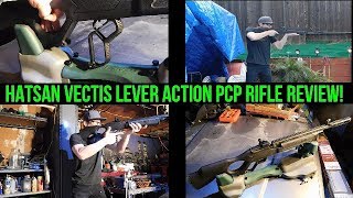 HATSAN VECTIS Lever Action PCP Air Rifle Full REVIEW Unboxing [upl. by Easlehc]