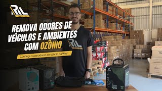 Remova odores de ambientes e veículos com Ozônio ozonio ozonizador geradordeozonio [upl. by Lauryn]