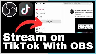 How to Stream On TikTok With OBS Studio [upl. by Phylys]