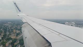 Ryanair Landing at PoznańŁawica POZ [upl. by Yessydo237]