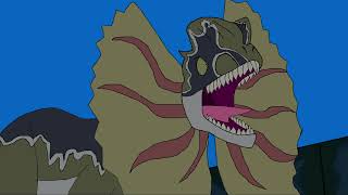 Dilophosaurus Sounds Jurassic world Horrid henry style [upl. by Greenwell]