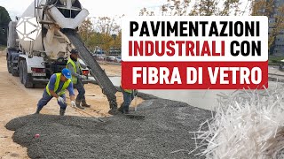 FIBRA DI VETRO nel calcestruzzo [upl. by Nahsin]