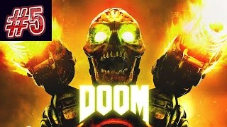 PS4 Doom Walkthrough  Mission 5 Argent Energy Tower [upl. by Kyle]