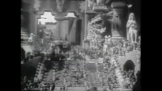 The Fall of Babylon from INTOLERANCE D W Griffith 1916 [upl. by Ahsym]