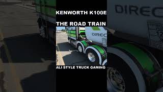 Kenworth K100E The RoadTrain shortvideo shorts gaming trending americantrucksimulator atsmods [upl. by Llednyl]