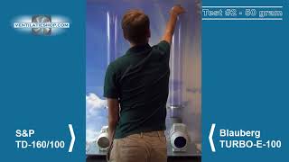 Buisventilatoren TEST  SampPTD160100 vs Blauberg TURBOE100 [upl. by Llacam]